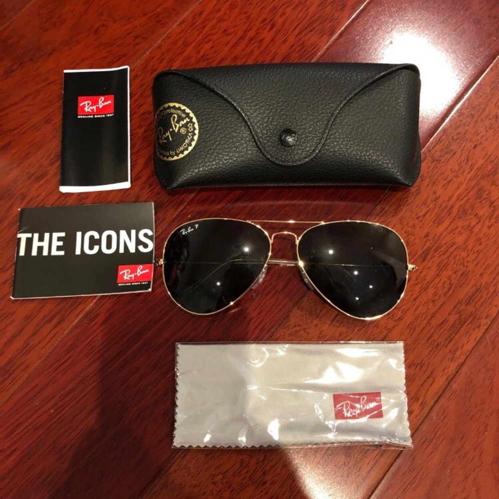 Ray Ban Classic Aviator Polarized Sunglasses